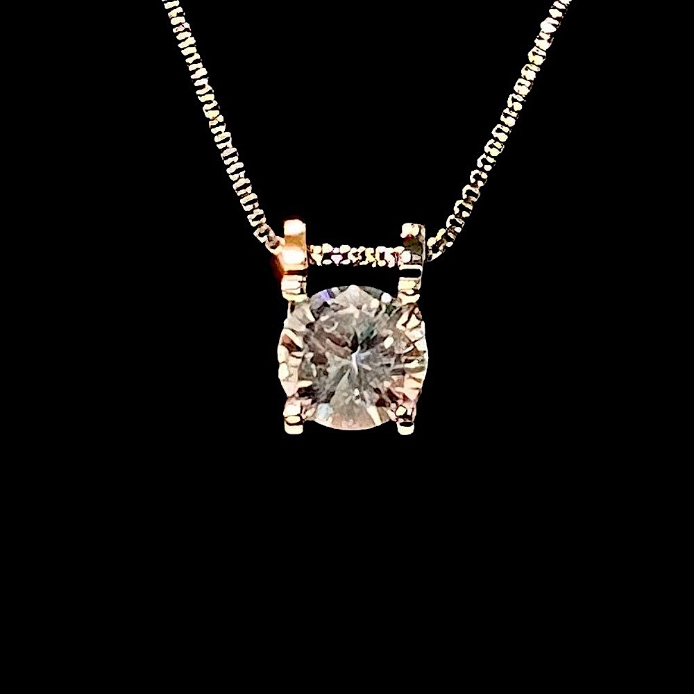 Swarovski Crystal Big Solitaire Necklace